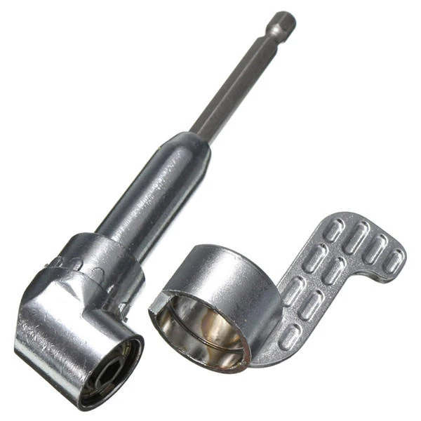 Drillpro 105 Degree Angle Bit Holder | 1/4 Inch Hex Screwdriver Extension Adaptor - Image 4